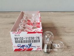 Single-contact hazard light bulb