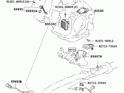 Oxygen sensor Lexus-RX350-2012-2010