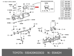 غطاء الوسادة الهوائية اليمنى هايلكس-2006-2012