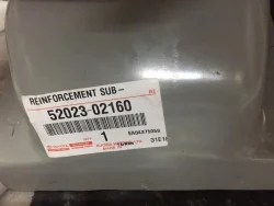 Rear bumper spoiler for Corolla-2013