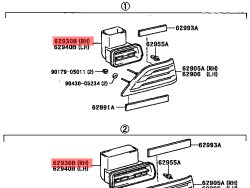 Hiace rear fender vent-2005-2010
