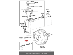 Camry brake pump accessories-2005-2006