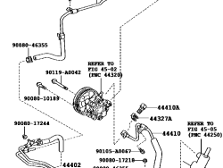 خرطوم عودة هيدروليكي من علبة التوجيه كامري 2007 / أريون 2011