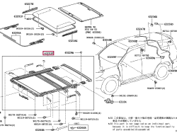 Land Cruiser Sunroof Rail-2008-2012