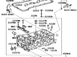 رأس الأسطوانة Hiace-2005-2014Hilux-2006-2015
