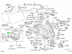 وعاء اللباد الأمامي، دعم علبة التروس (داخلي)، متعدد الوظائف 4
