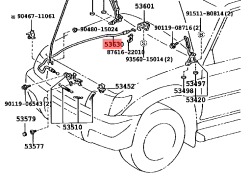 Prius hood wire-2017
