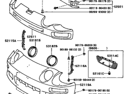 Front bumper spoiler Arion-2012-2013