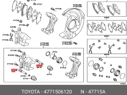 مسمار أسطوانة العجلة الأمامية Arion-2010