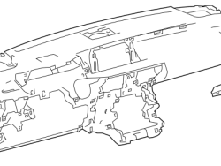 غطاء لوحة القيادة لسيارة لكزس IS2014