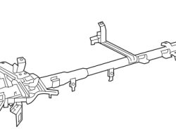 Prius 2016 under-dash pipe