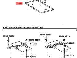 حامل بطارية هايلكس-2006-2015