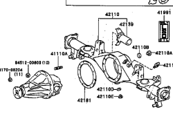 Rear differential Hilux Hiace-2002-200