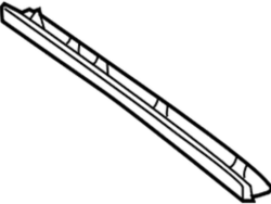 Rear spare upper trunk door frame for Prado-2005-2009