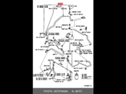 أنبوب تبريد صغير لسيارة هايلكس 2016