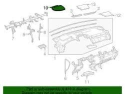 Head-up display on the dashboard of Lexus-NX300-2017
