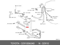 Arion-2010 gearbox oil cooler radiator