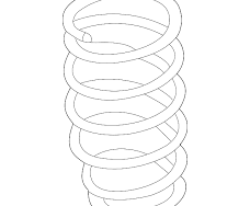 ممتص الصدمات الخلفي لسيارة لاند كروزر 8 موديل 2007