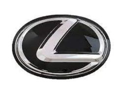 Front grille logo-LX570