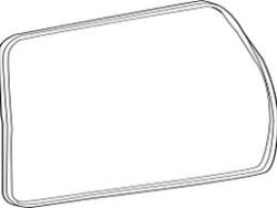 باب صندوق سيارة لاند كروزر مطاطي - 2008-2013