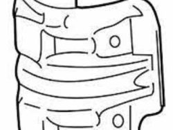 واقي المحول الحفاز السفلي RAV4-2013-2014