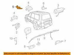 مستشعر الوسادة الهوائية لسيارة لاند كروزر - 2002