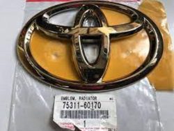 Land Cruiser Gold Grille Logo-2005-2007