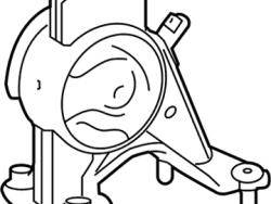 Lexus NX300 rear engine mount 2016-2017