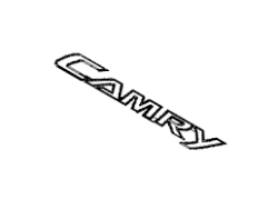 Camry trunk lid logo-2007-2011