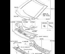 Windshield Lexus ES350-2014