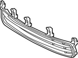 Front bumper grille Lexus-LX570-2013