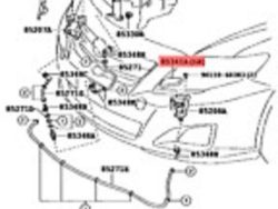 Headlight cover for Chevrolet Lexus ES350-2013-2015