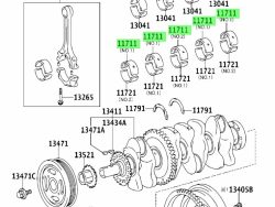 Bearings-STD-CamryRAV4 2013,14-LexusNX200300 2016 2017