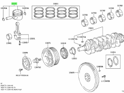 مكبس-هايلوكس ديزل 2GD -2018