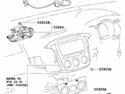Hilux Vigo-2006-2009 Engine Speed ​​Adjustment Wire
