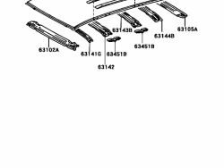 Roof of Land Cruiser Convertible-2002-2007