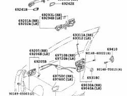 مقابض الأبواب الخارجية الأمامية والخلفية-GL14-12-Arion13-12