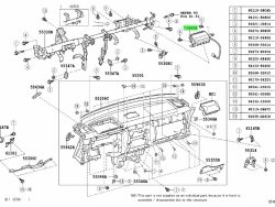 Airbag on dashboard-FJ-2010-2012